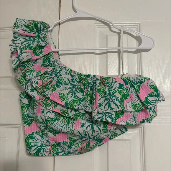 Lilly Pulitzer Two Piece Floral Skirt Set - Picture 2 of 7